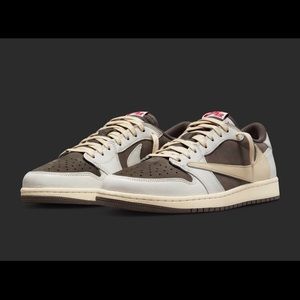 Nike Air Jordan 1 Travis Scott reverse mocha sz 6.5